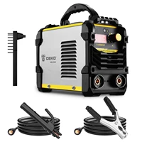 DEKO MMA Series DC Inverter ARC Welder 220V IGBT MMA Welding Machine 160/200 Amp Welding Working Lightweight Efficient 1