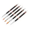Nail Art Brush Set with Nylon Bristles - Precision Nail Drawing Pens for home Use 5