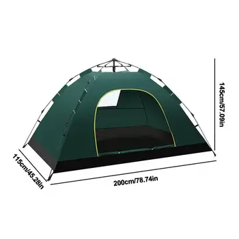 1-2 Person Tent Ultralight Waterproof Automatic Tent Portable 3 Season Backpacking Tent Outdoor Hiking Travelling Camping Tent 6