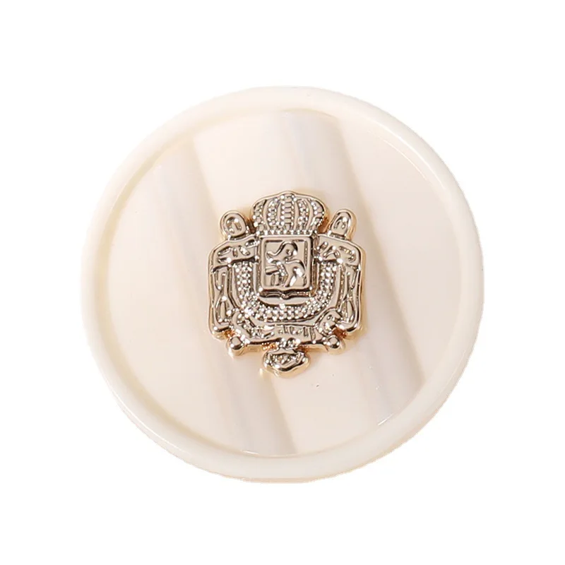 금속 작은 아로마 스타일 라운드 송진 버튼 트위드 코트 점퍼 버튼, 섬세한 세트 트렌치 코트 장식 버튼 액세스, 10 개