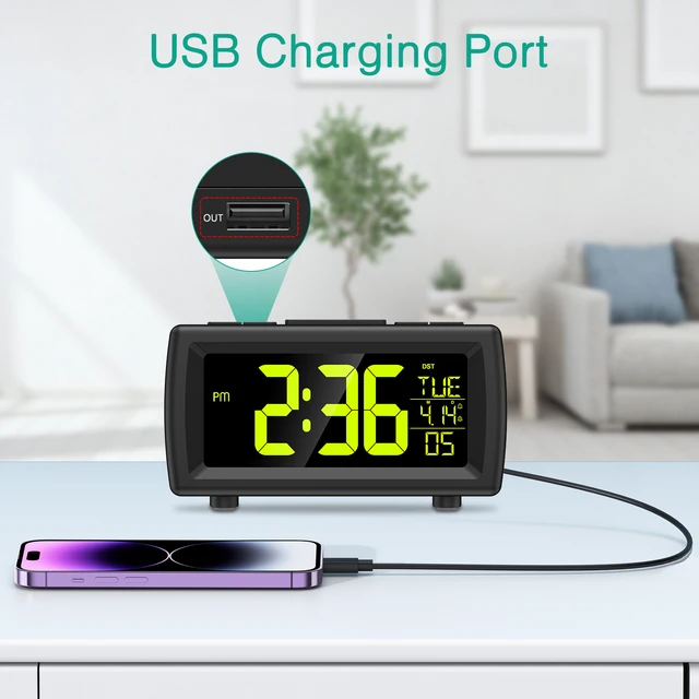 Reloj Proyector Techo Radio Digital Radio Despertador Sony ICF