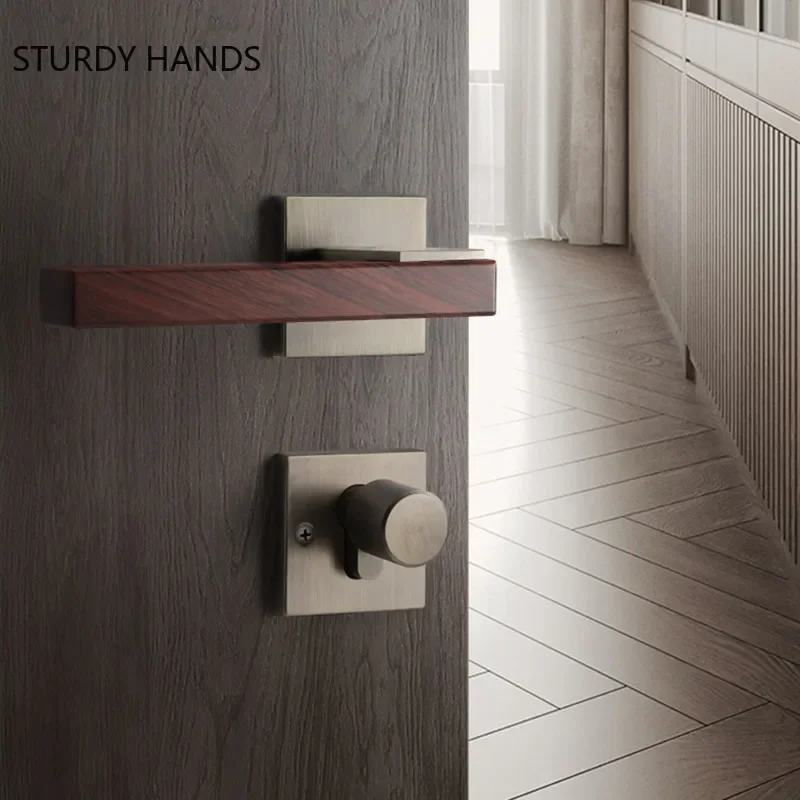 quarto interior handle seguranca mute door lock 01