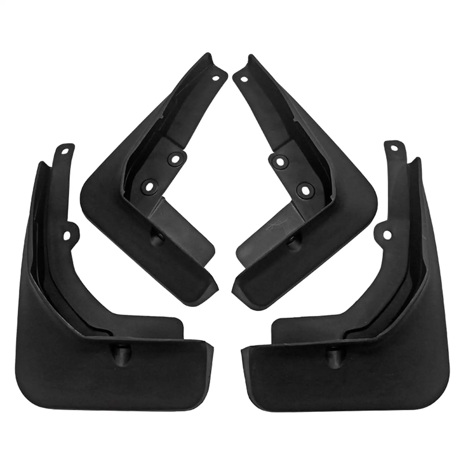 

4Pcs Car Wheel Mud Flaps Exterior Parts for Byd Qin Plus 21 Punch Free