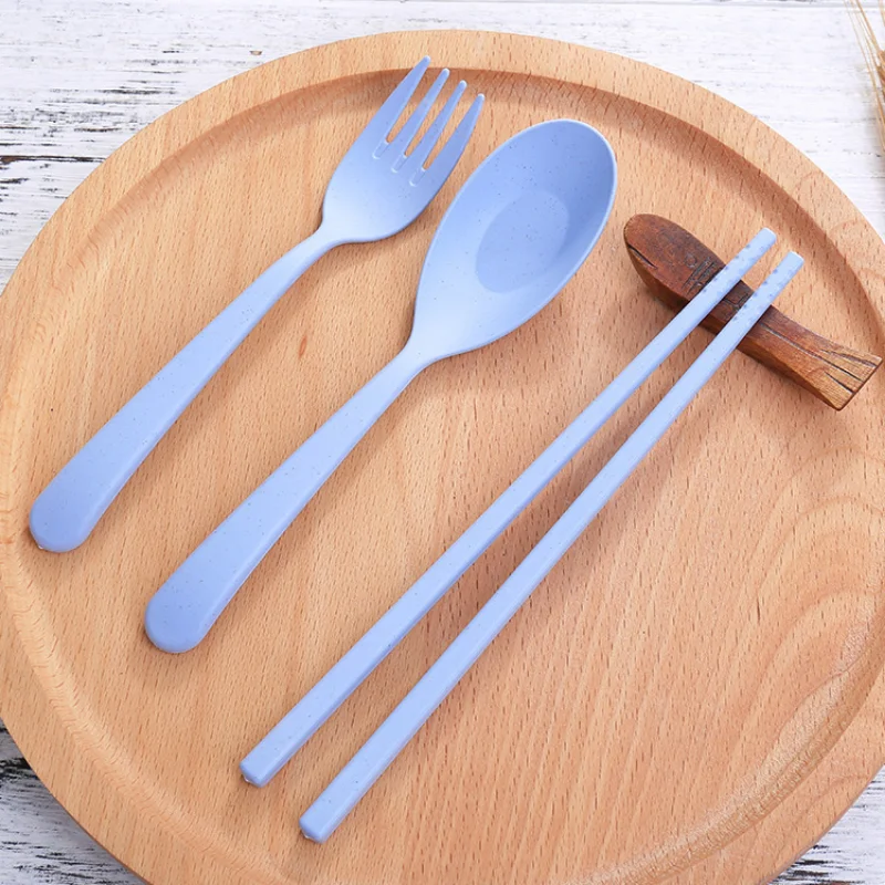 Travel Utensils Set Stainless Steel Spoon/chopsticks/fork With Holder Case  Housewarming Gift