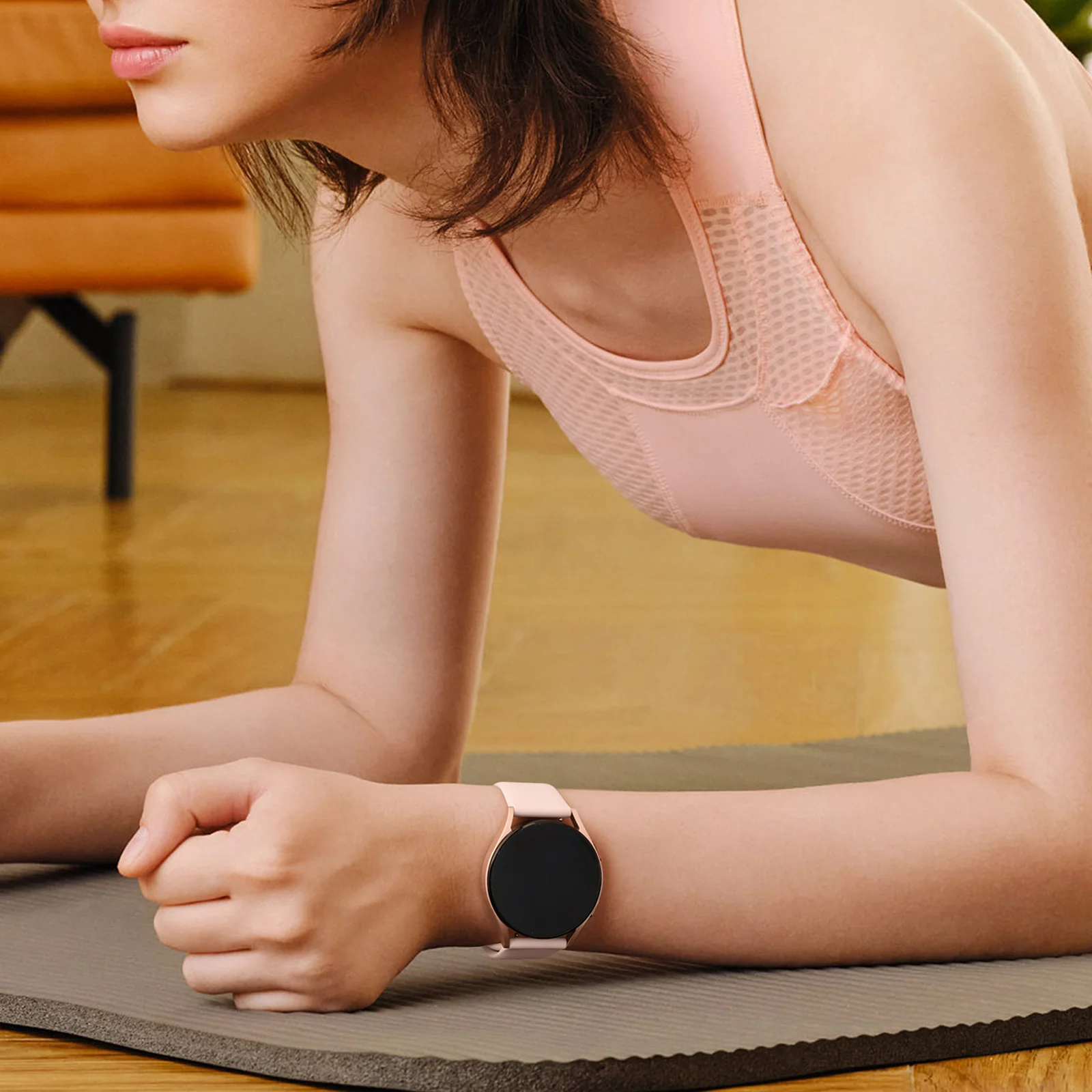 Versatile 20mm Silicone Watch Strap - Durable & Stylish Wristband Replacement