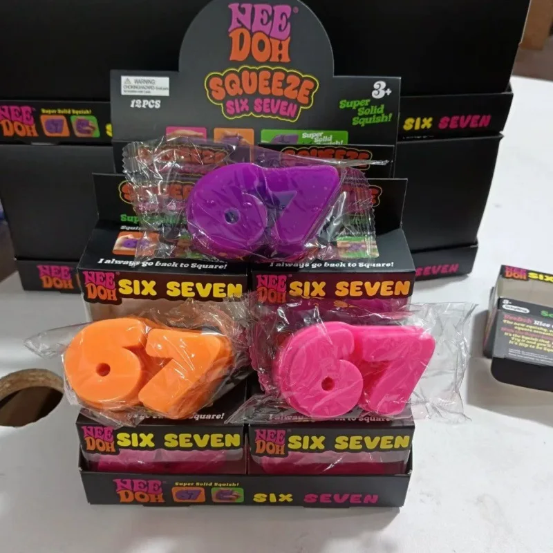 Nee Doh Squeeze Toy - Soft Stress Relief Sensory Toy for Office Relaxation and Party Favors