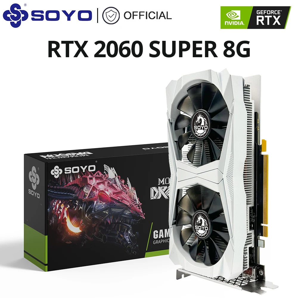 SOYO World Premiere Nvidia Geforce RTX 2060 SUPER GDDR6 8G