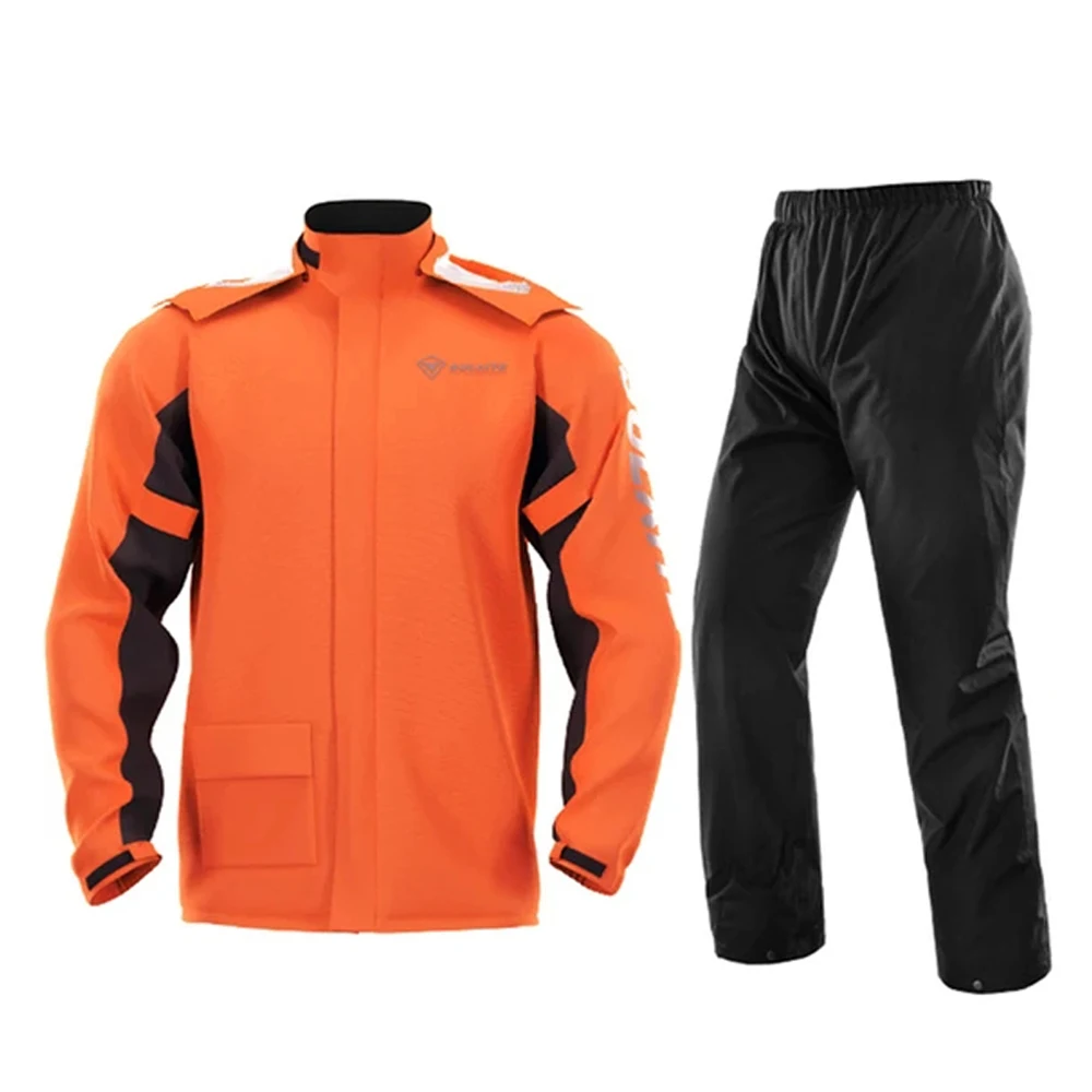 Waterproof Motorcycle Raincoat Suit Full Body Rainstorm Prevention Jacke Rain Reflective Protection Takeaway Moto Split Raincoat