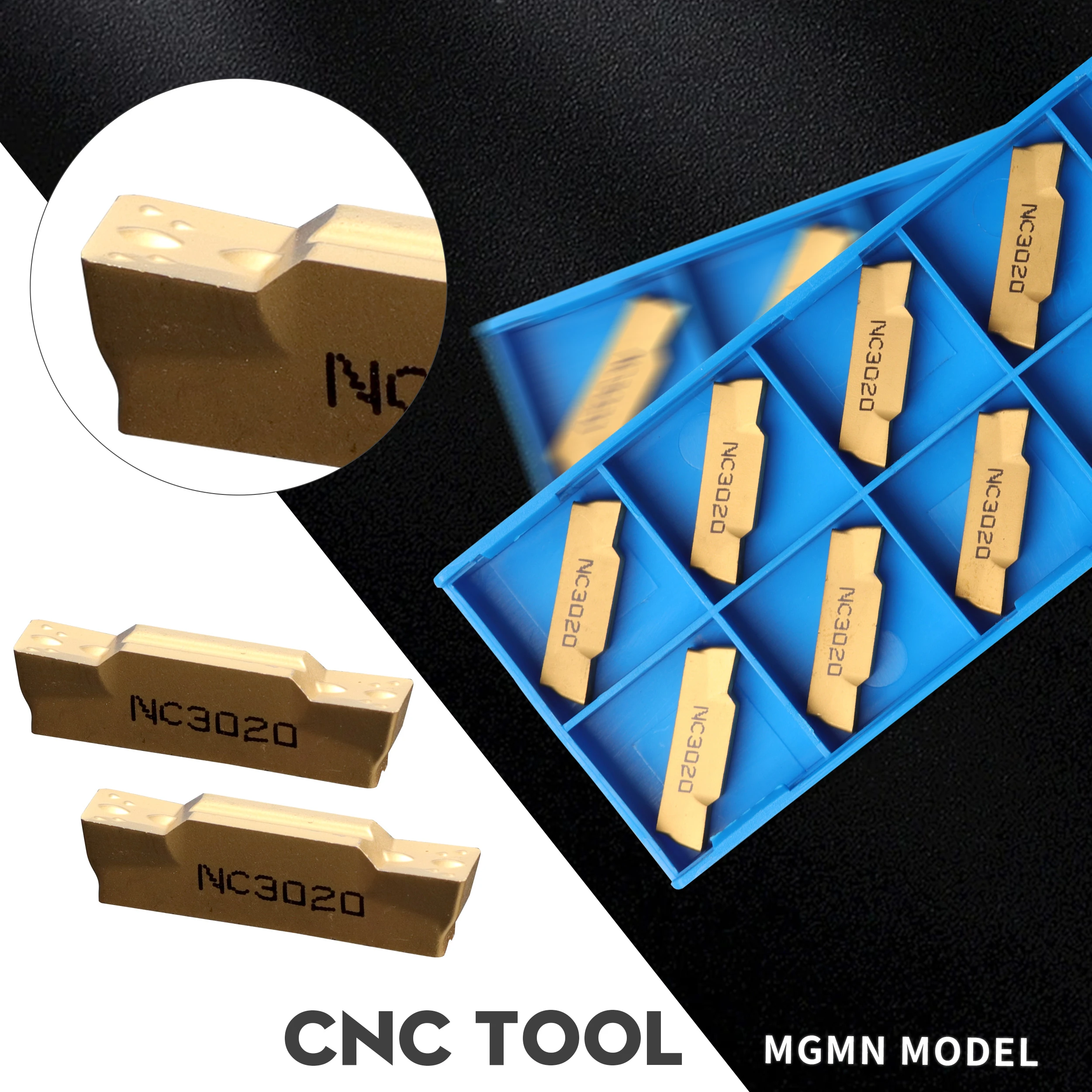 MGMN150-G NC3020 MGMN200-G MGMN250-M Carbide Insert CNC Lathe Cutting ...