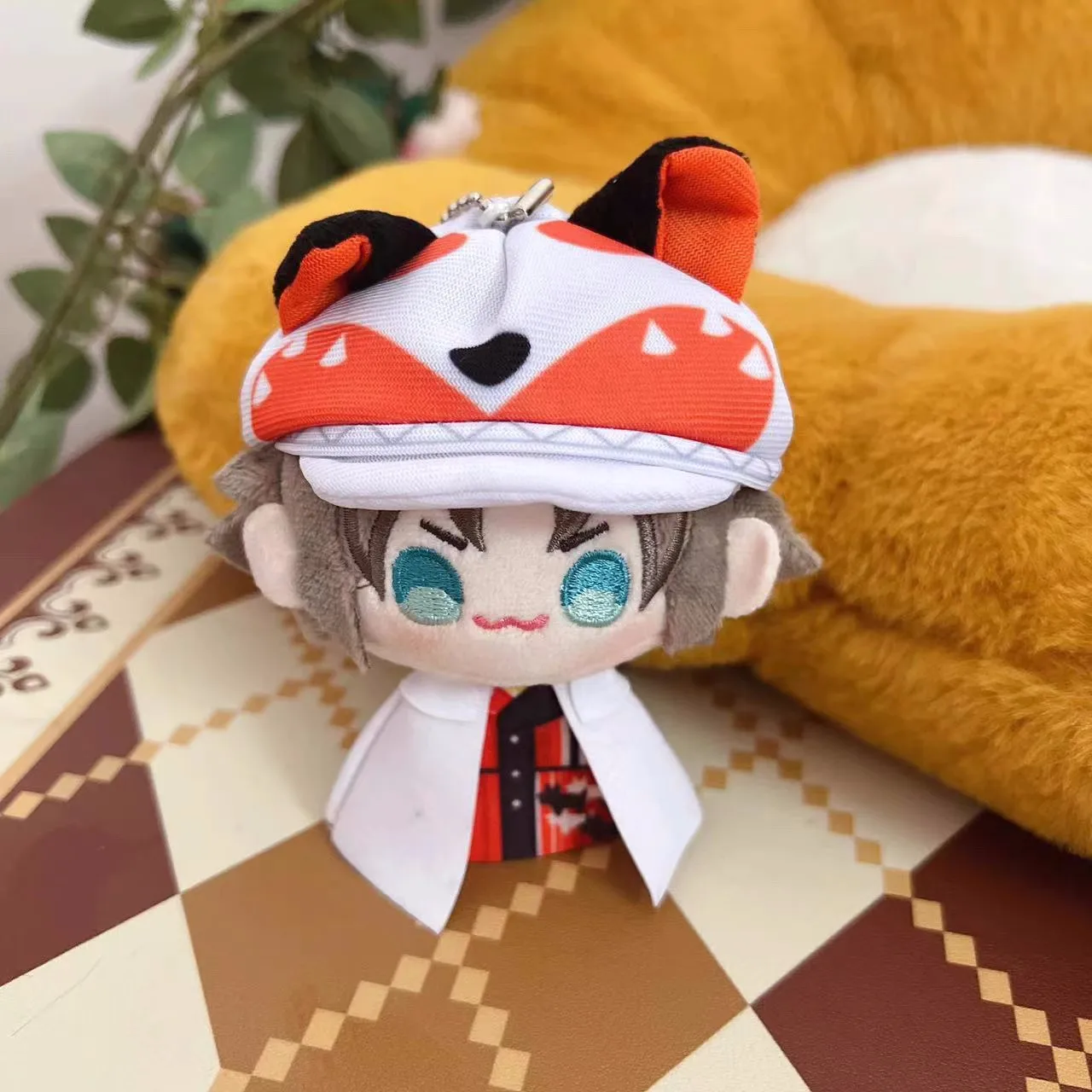 

Anime Luxiem Vox Shoto Ike Mysta Luca Shu 12cm Pendant Keychain Plush Doll Toys Stuffed Plush #4526 Children Birthday Gift