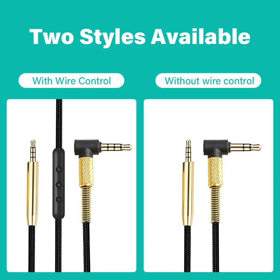 Gold plated 3.5mm To 2.5mm Jack Aux Cable For AKG Bose JBL Headphone Laptop Cell Phone Audio Socket Connector 3.5 2.5 mm Adapter