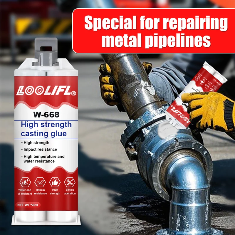All-Purpose Repair Glue, AB Glue Waterproof Sealant, Casting Repair Glue for Metal, Metal Repair Paste Magic Welding Glue。 2