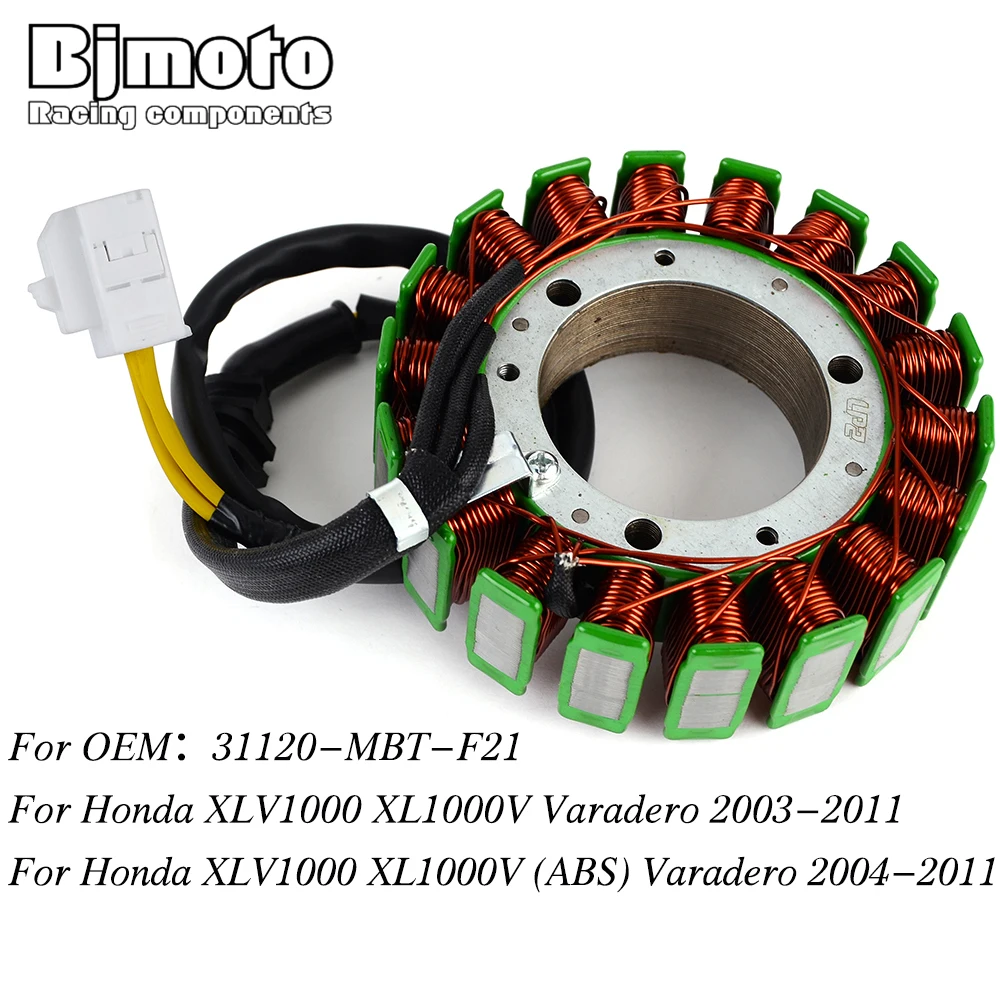 Moto Statore Bobina Per Honda Xlv 1000 Xl 1000V (Abs) Varadero Xlv-1000 Xl-1000V Xlv1000 Xl1000V 2003 2004 2005 2006-2011