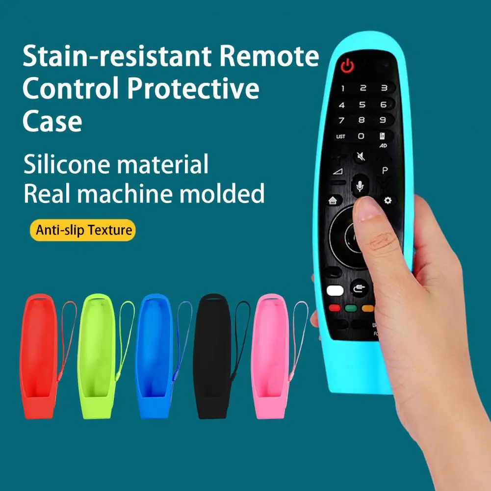 Remote Control Case Silica Gel Full Coverage for LG AM-MR650A