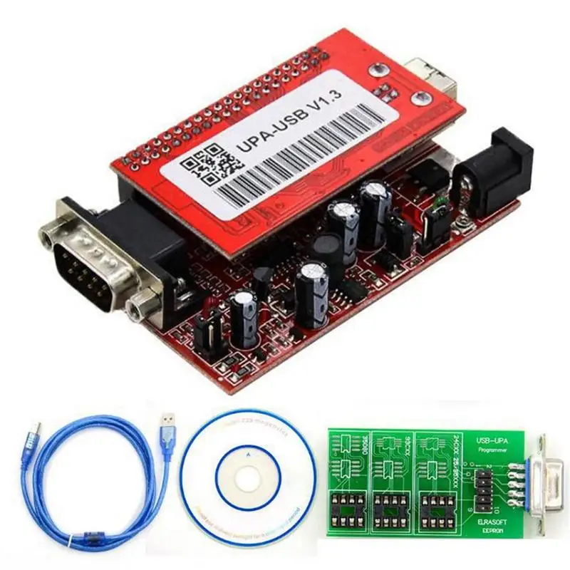 

ECU диагностический программатор V1.3 UPA-USB, автомобильный ECU диагностический сканер ECU, диагностический инструмент для версии 2014