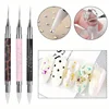 Nail Art Dotting Pen Double End Painting DIY Brush Rhinestone Handle Diamond Picker Manicure Dotting Tool Nail Accessories 1