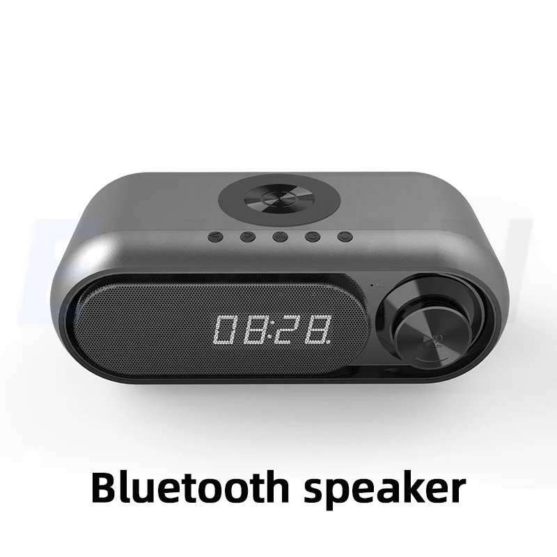 

Bluetooth Receiver Receptores Bluetooth Audio Portable Bluetooth Speaker Multifunctional Soundbar Charging Clock Alarm FM Radio