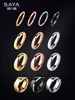 2MM 3.5MM 5MM 8MM Classic Gold Color Wedding Band Tungsten Carbide Rings Women Men Engagement Gift Jewelry Dome Polished Punk Me