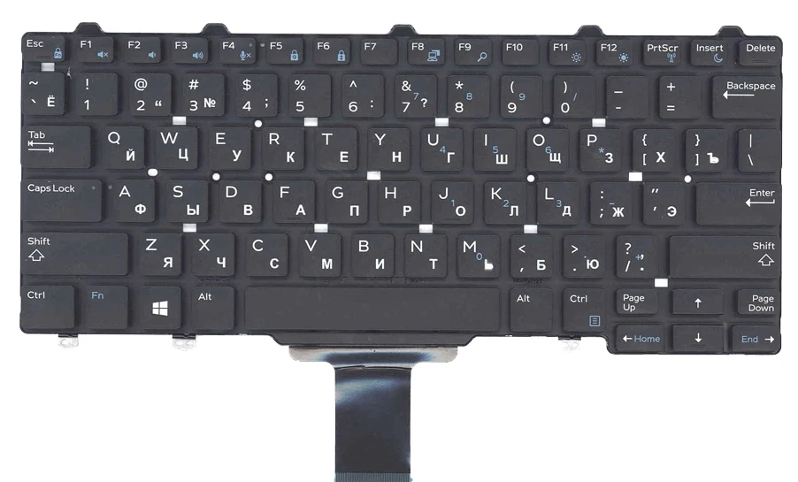 Клавиатура для Dell E5250 E5450 E7250 E7450 p/n: PK1313O3B00 | Компьютеры и офис