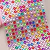 Face Diamonds Gems Adhesive Glitters for the Rhinestone Face Pearls Makeup Festival Jewels Nail Temporary Tattoos Body Stickers 3