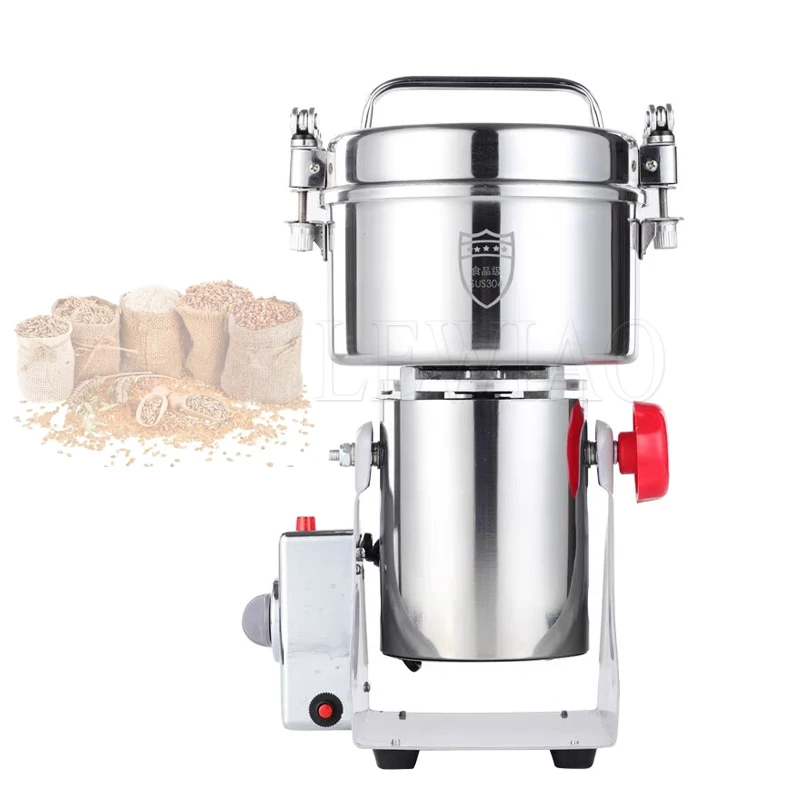 

Stainless Steel High-power Coffee Bean Grinder Cereal Nuts Beans Spices Grains Grinder Grinding Machine
