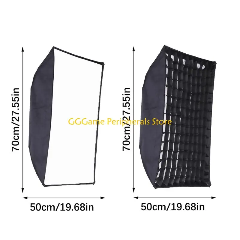 다양한 환경을 위한 U55B 직사각형 소프트박스 가혹한 그림자 감소 사진