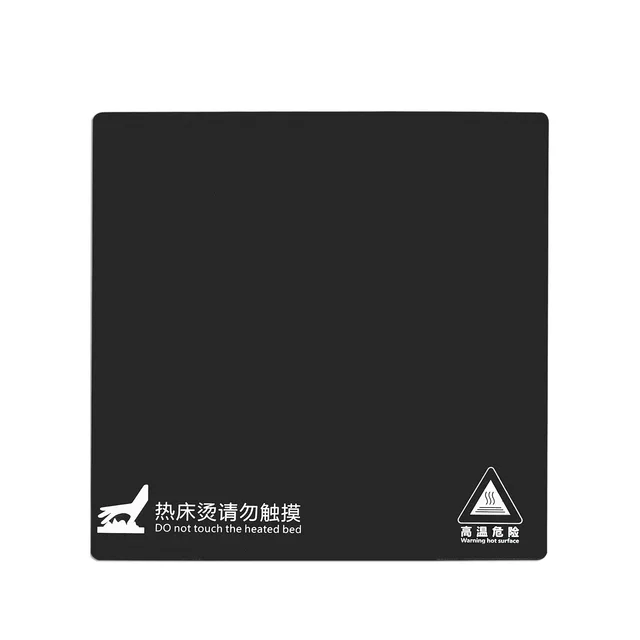 Heat Hot Bed Sticker 150/ 214/ 220/235/310mm print build plate Sheet