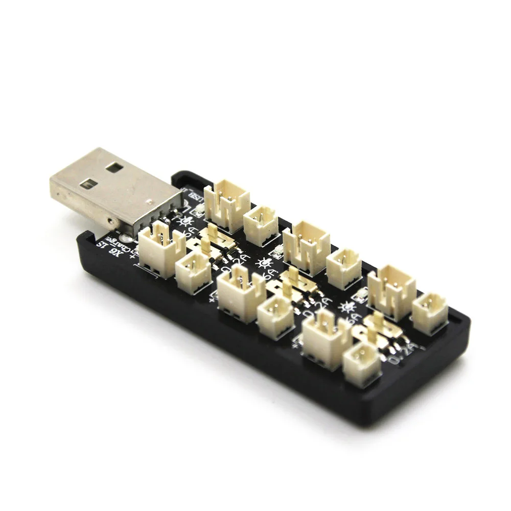 Chargeur LiPo LiHV 1S 6CH Carte Adaptateur Batterie RC