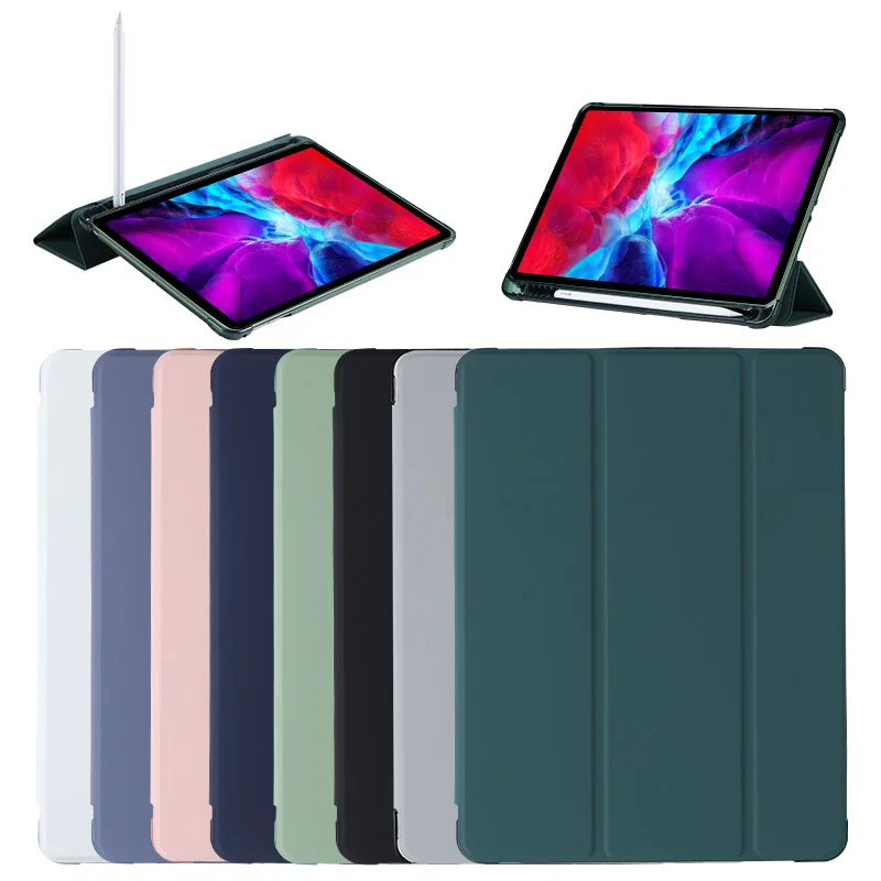 for Apple iPad air 1 2 3 4 10.9 pro 9.7 10.5 11 12.9 2015 2017 2018 2020  7th 8th 9 9th 2021 Case Stand Leather Smart Cover - AliExpress