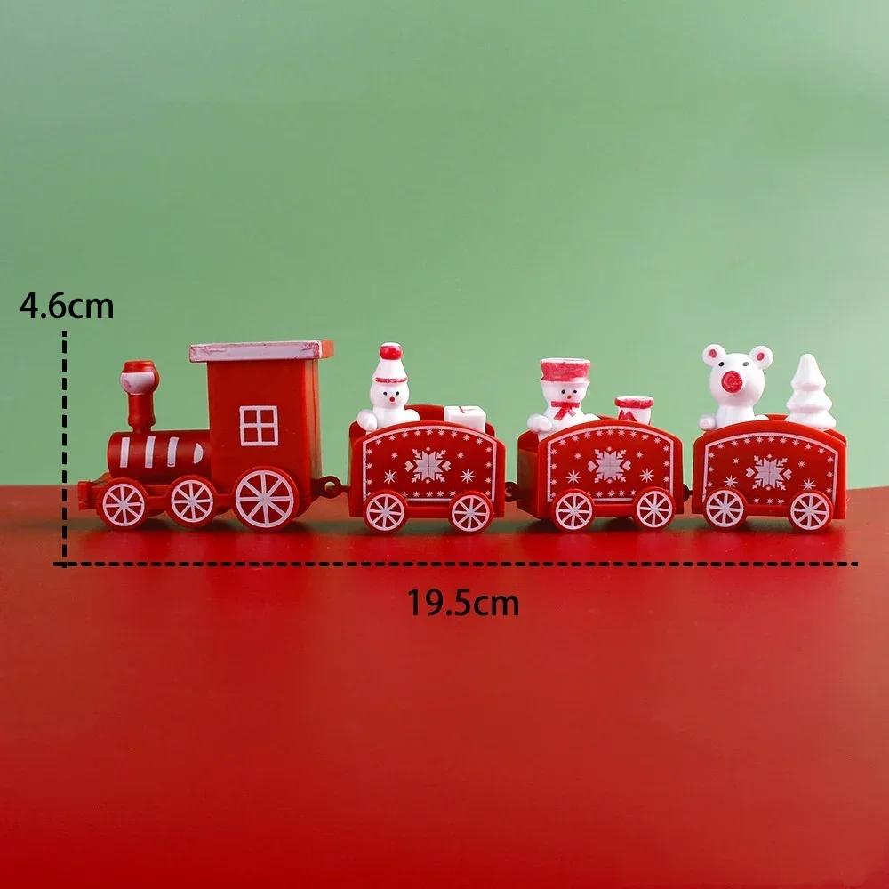 Christmas Train Ornaments festive set