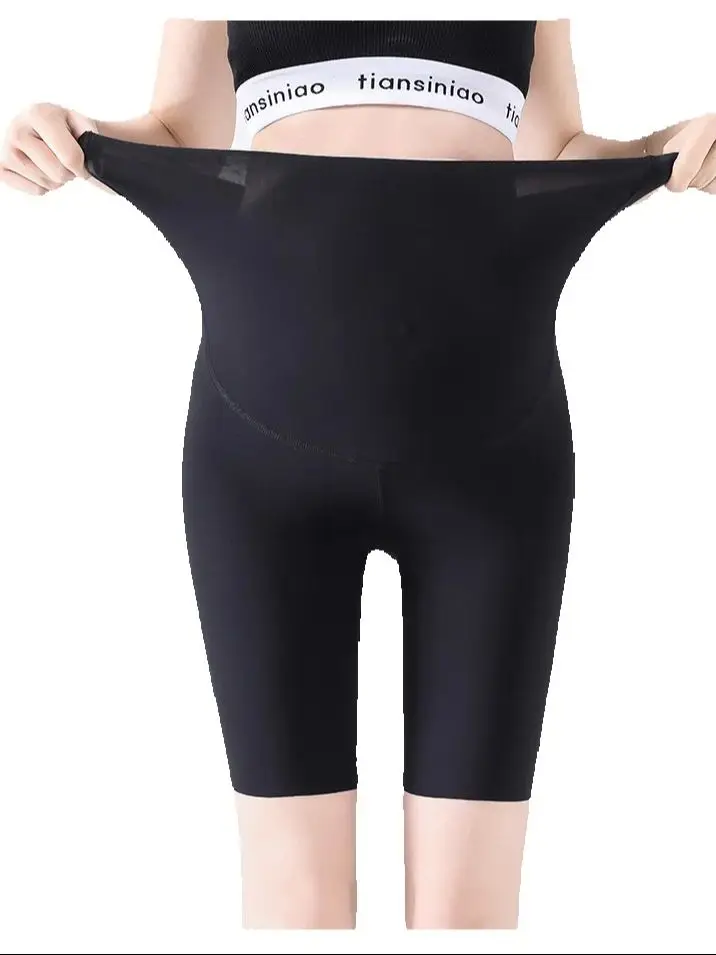 Summer Fashion Soft Comfortable Pregnancy Leggings Stretched Yoga Clothes for Pregnant Women Slim Hips Belly Shorts