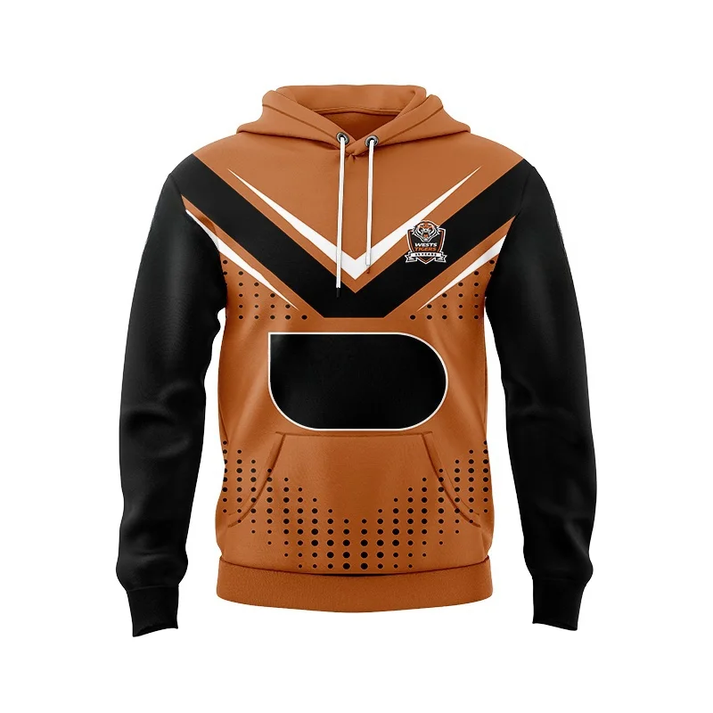 West Tigers/Splicing/Legion/Rugby jerseys, home and away high-quality hoodies; Customizable