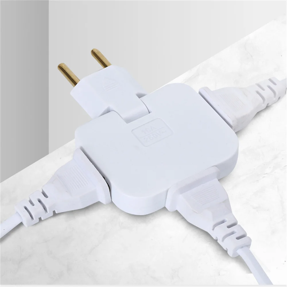 2~20PCS Electrical Outlet Portable Plug Adapter Multi-Wire 1 Conversion 3 Extension 180&deg; Rotation AC Adapter