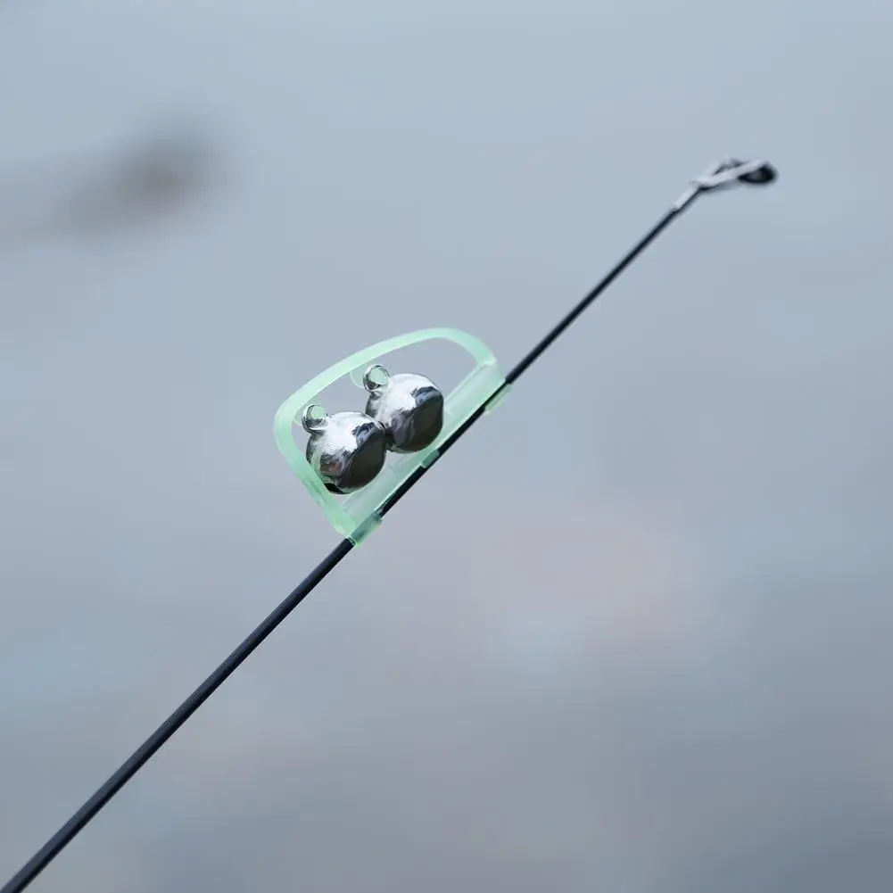 Lot 20 alarmes de touche double clochette avec LED - Alerte nocturne pour pêche à la carpe et carnassiers