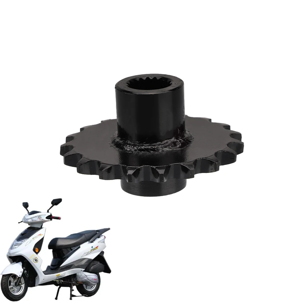 Kettenrad mit 19 Keil verzahnungen Kettenrad Chian Kettenrad mit 19 Zähnen vorne für Gy6 125ccm 150ccm ATV Quad Gokart Taotao – Detail 1