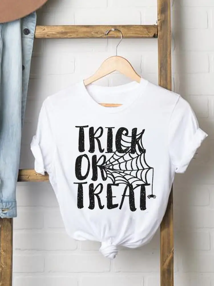 

Женская футболка с надписью «Паук», на Хэллоуин, День благодарения, Осень-осень