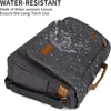 ESTARER Messenger Bag for Men 17-17.3 Inch Laptop Bag Water-resistant Canvas Computer Shoulder Bag Briefcase for Work College 4