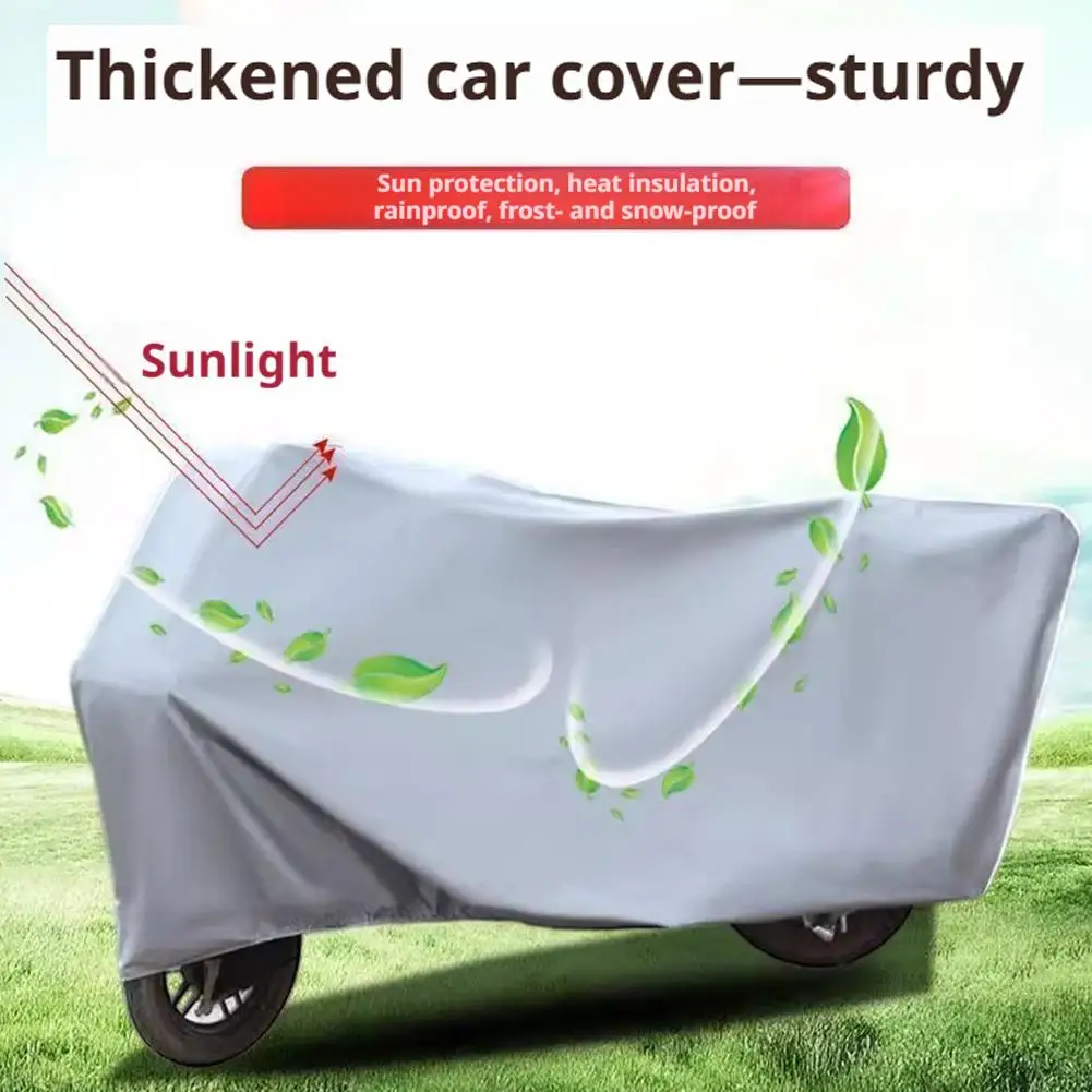 Durable All-Weather Protective Cover for Motorcycles and Electric Vehicles