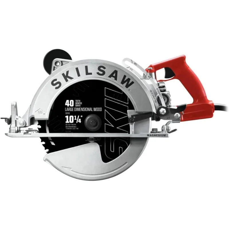 

SKIL 10-1/4 In. Magnesium Worm Drive Circular Saw With Twist Lock- SPT70WM-71