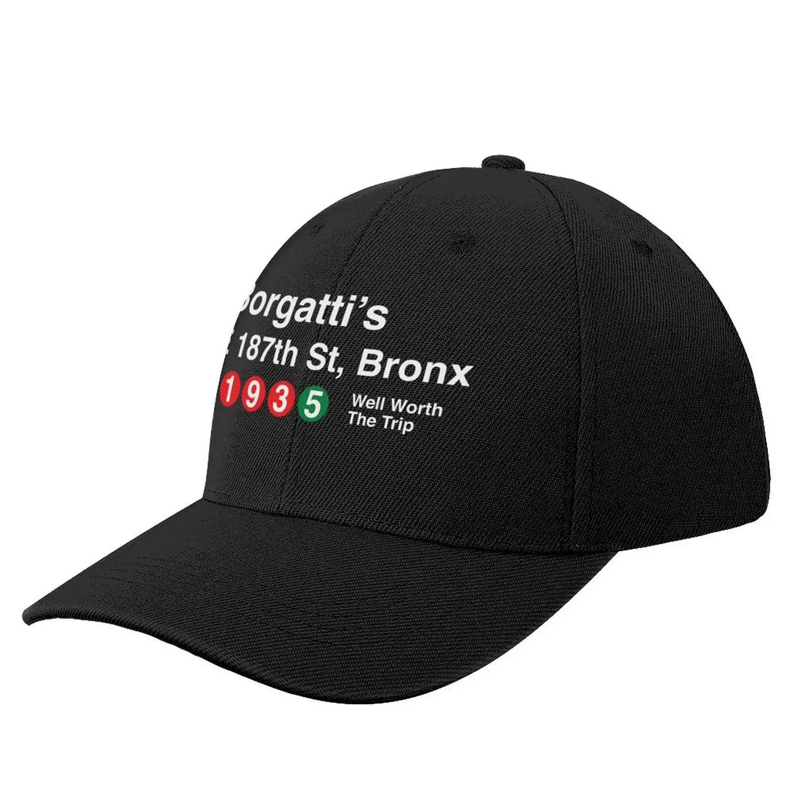 

Borgatti's Subway Design Baseball Cap Horse Hat hiking hat Hats For Women Men's