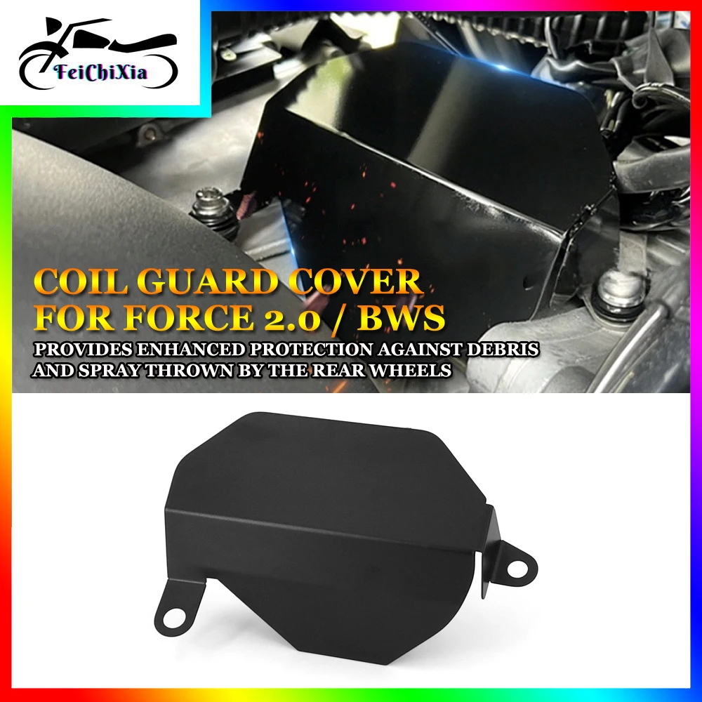 

Motorcycle Accessories Black Coil Protection Cover For Yamaha Force 2.0 BWS Disc Cable Cover