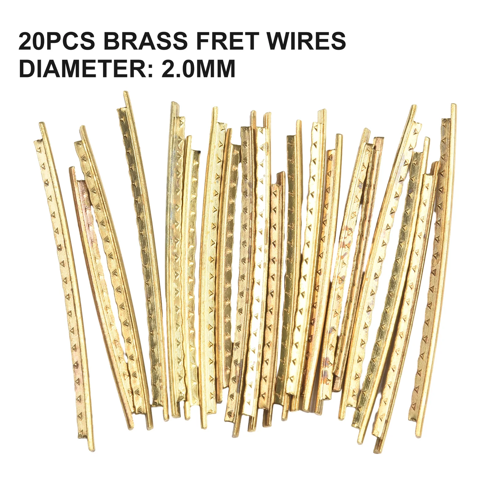 19 Frettes Pour Guitare Classique – En Cuivre Blanc, Largeur 2 Mm, Kit De Rechange Pour Lutherie - 13