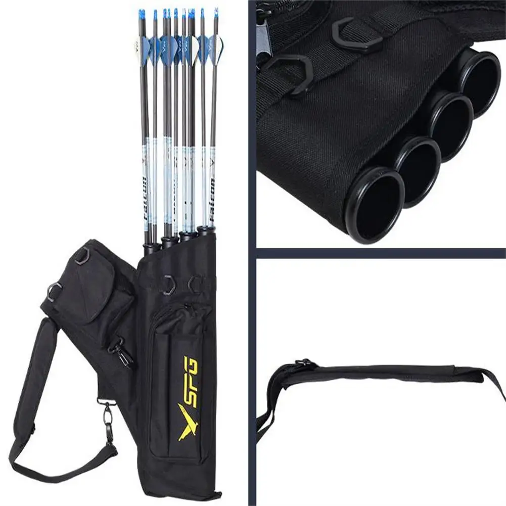 FourtubeArcheryQuiverOutdoorLargecapacityArrowHolderStorage
