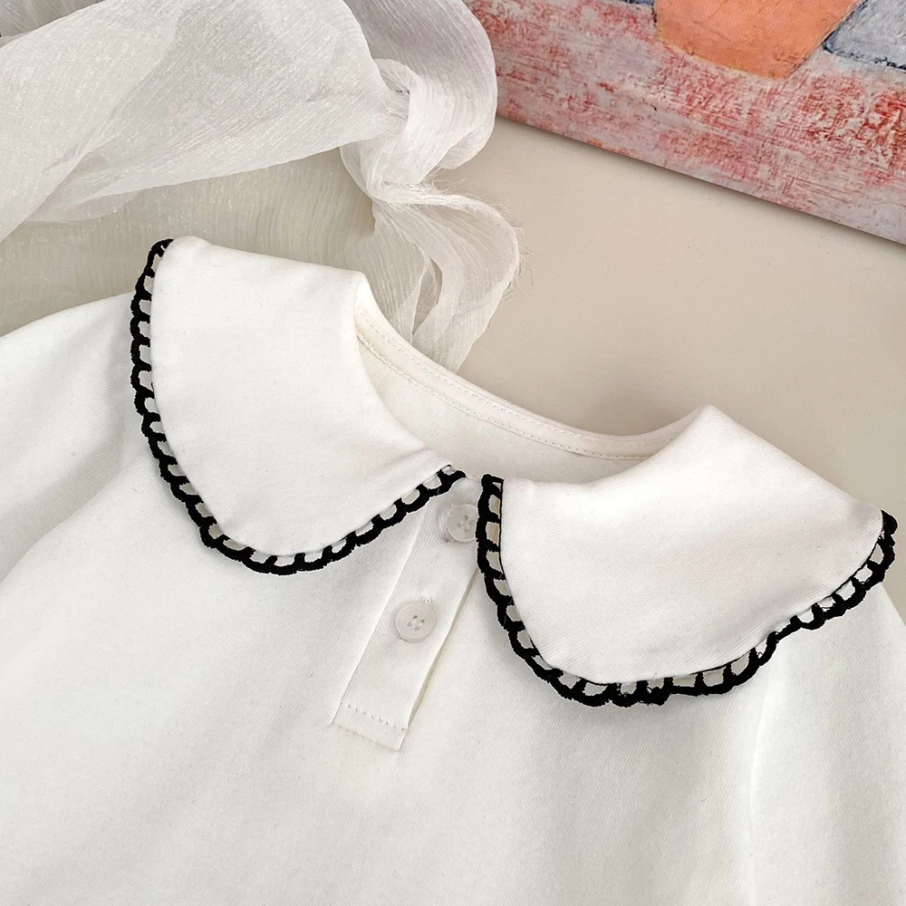 Girls Polka Dot Ruffle Dress