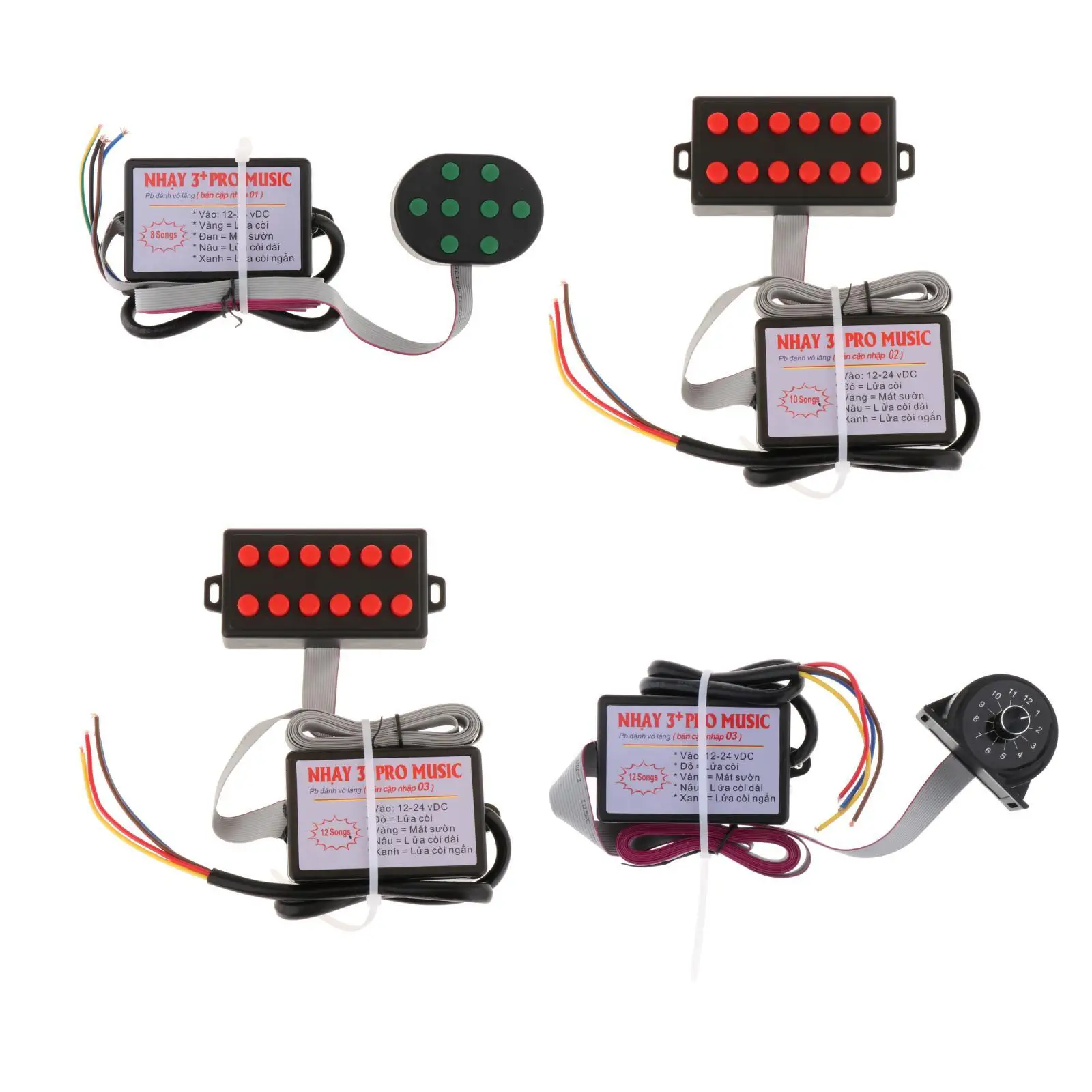 

Car Horn Controller Replacement Waterproof Easy to Install Sound Control Unit for Boat Car Marine Truck Emergency Vehicles