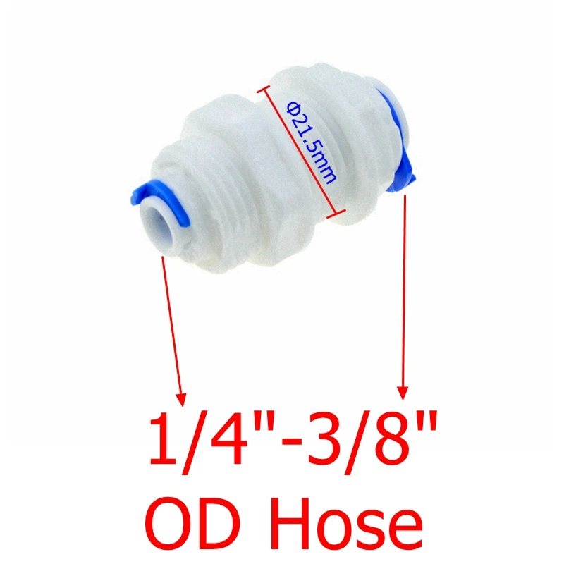 Dual-Way Quick Connect Elbow for Water Filtration Systems