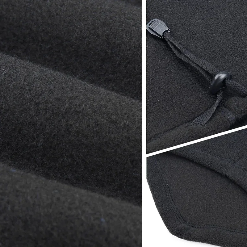 Polar Fleece Neck Tube Ear Warmer Fishing Skating Running Sport Scarf Face Mask Camping Hiking