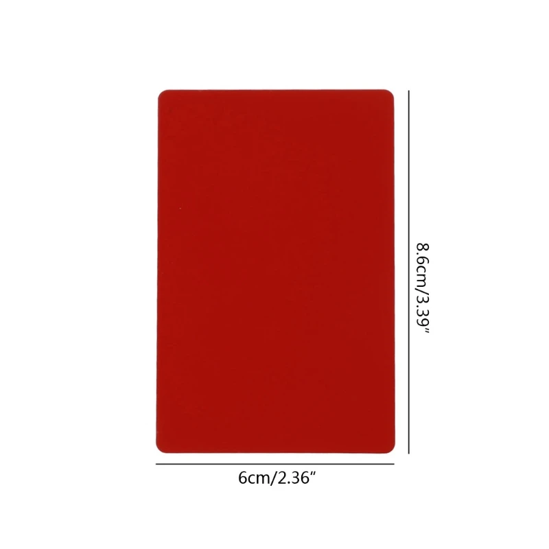 50Pcs Blank Sublimation Metal Name Card Thick Laser- Engraved Smooth DIY Metal Blank Printing Business Cards Kit