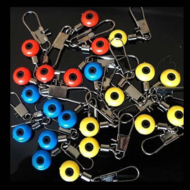 20 Teile/los Angeln Float Bobber Stoppt Raum Bohnen Anschlüsse Angelschnur Haken Wirbel Schaft Clip Stecker Zubehör – Detail 10