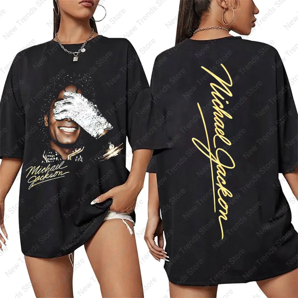 Vintage Michael Jackson Bad World Tour Graphic Tee - Unisex Summer Fashion